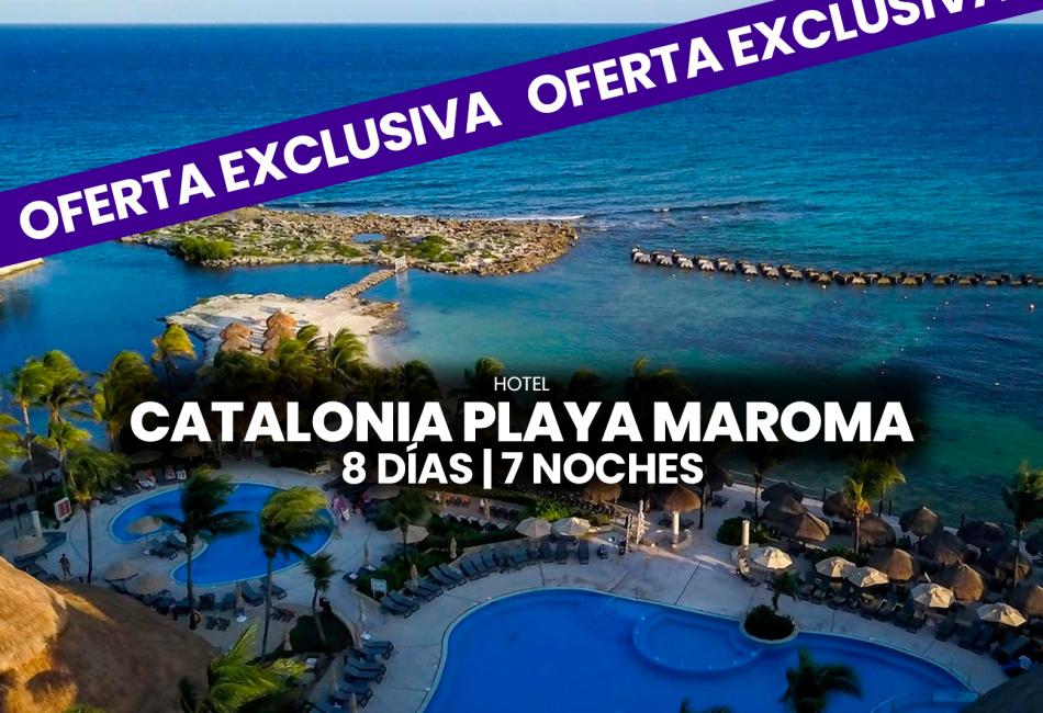 ¡OFERTA EXCLUSIVA! CATALONIA PLAYA MAROMA.